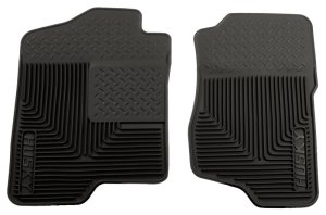 GMC Sierra Floor Mats - Front - Husky Liners - Heavy Duty - Black - `07-`12